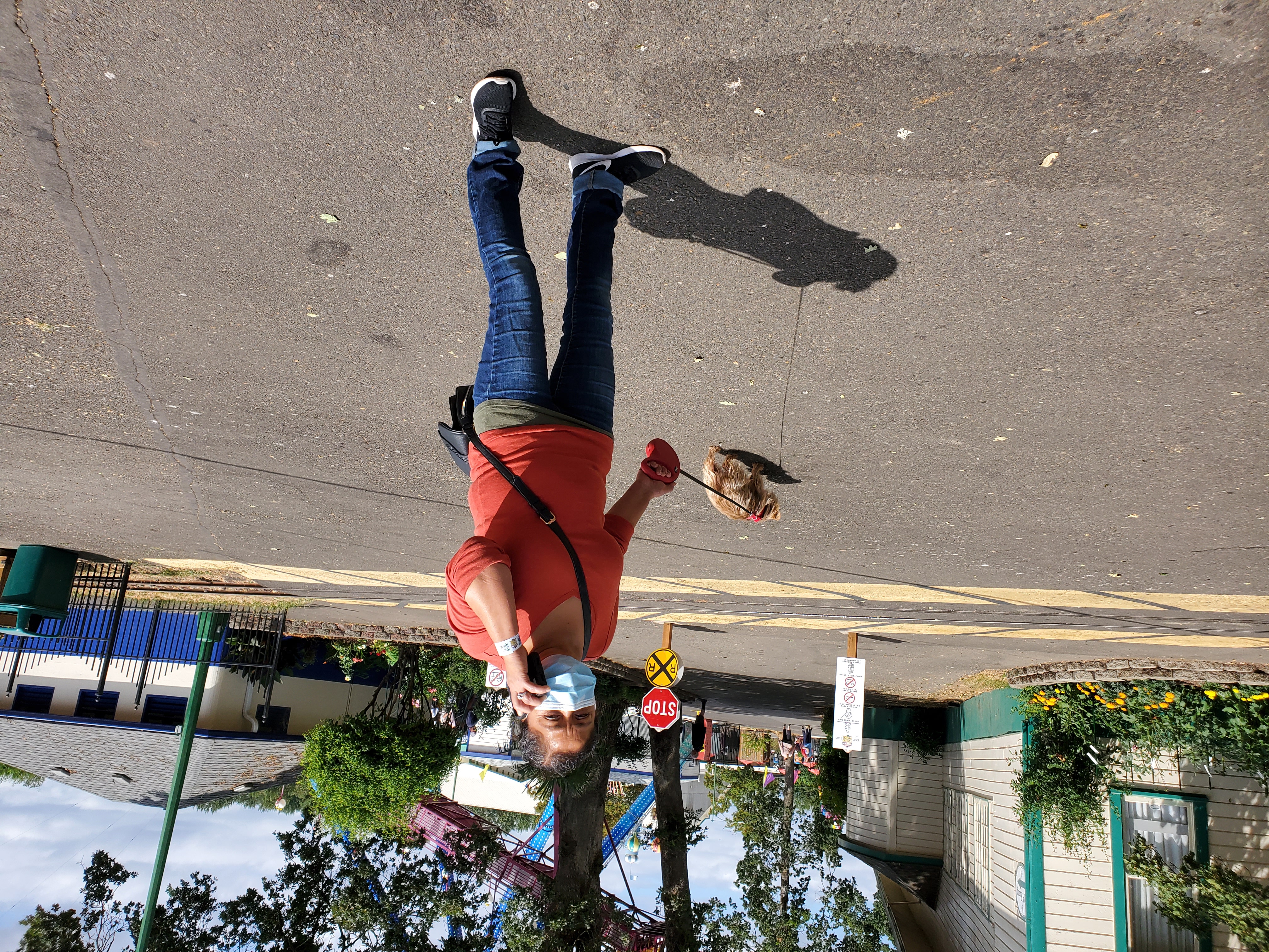 Arriving at Oaks Park